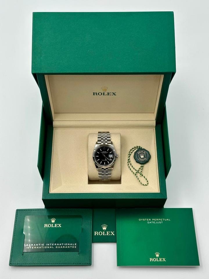 Rolex | Datejust | 126234 | Steel | 41 mm | Steel | Black | Automatic