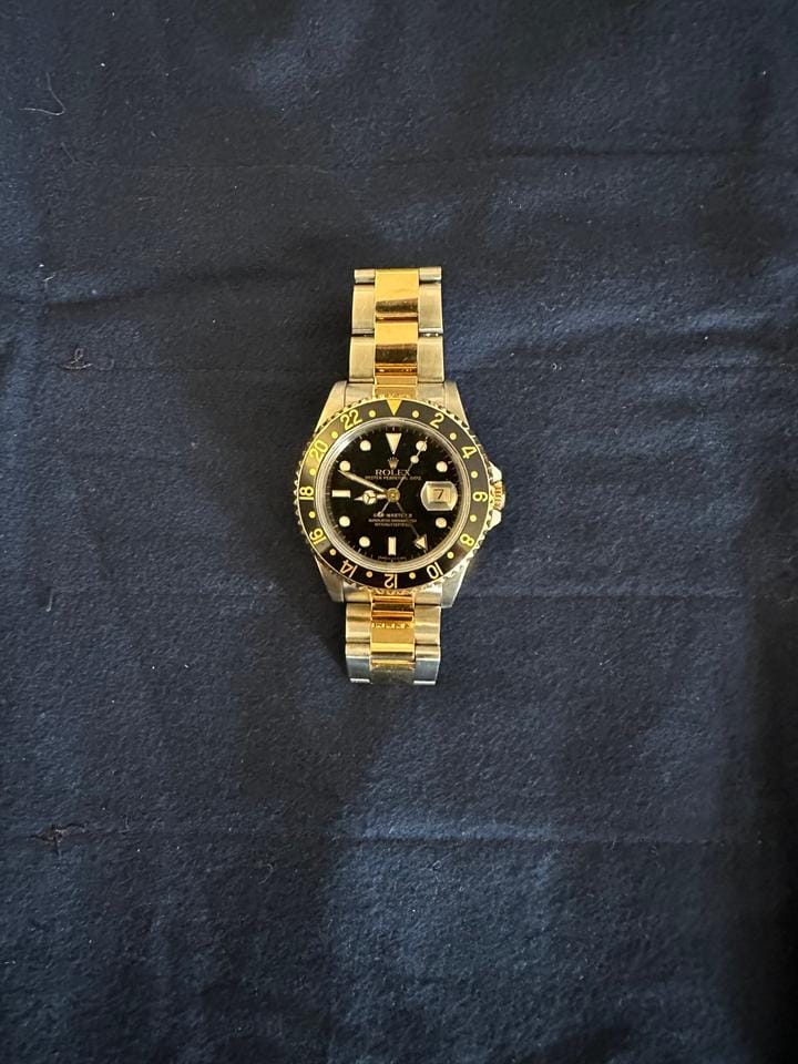 Rolex | GMT-Master II | 16713LN | Gold/Steel | 40 mm | Gold/Steel | Black | Automatic