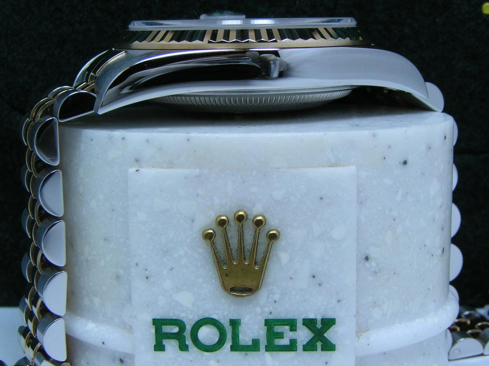 Rolex | Datejust | 16233 | Gold/Steel | 36 mm | Gold/Steel | Black | Automatic