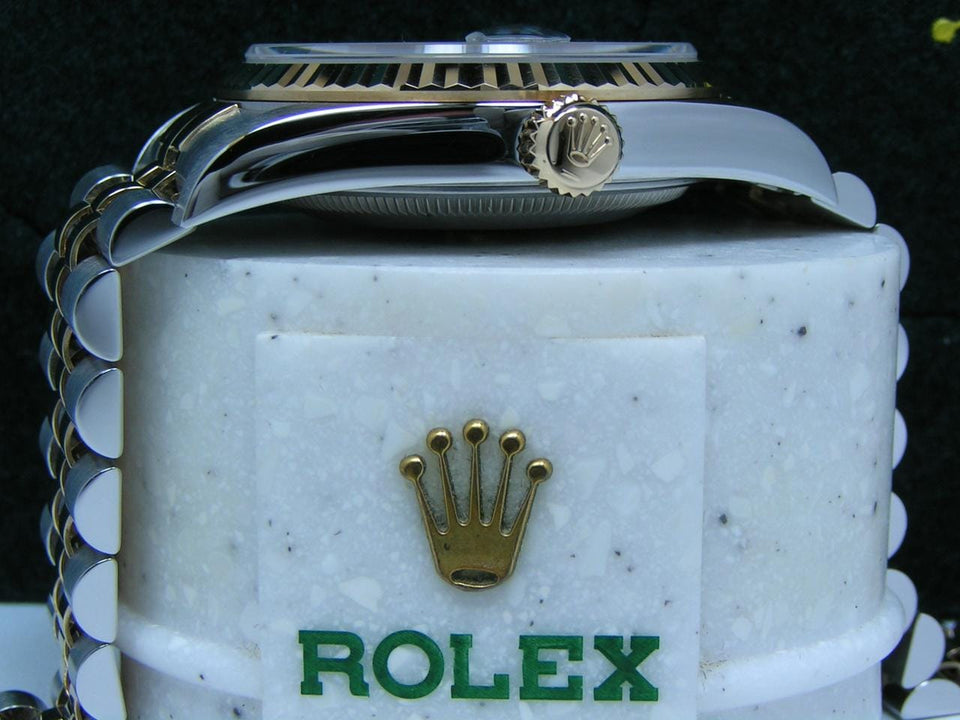 Rolex | Datejust | 16233 | Gold/Steel | 36 mm | Gold/Steel | Black | Automatic