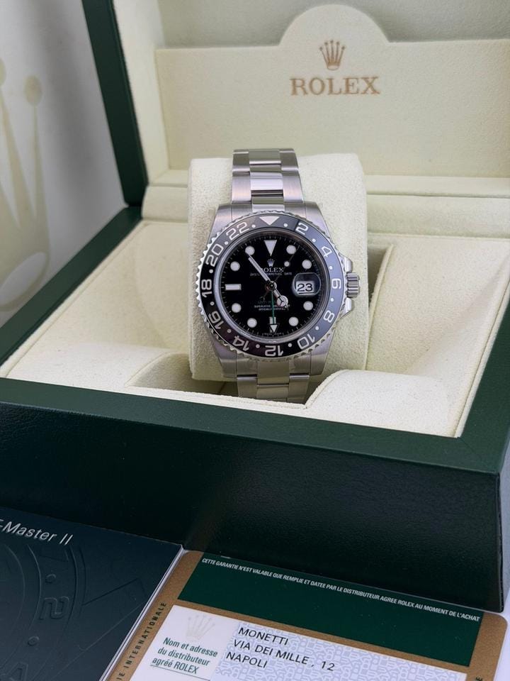 Rolex | GMT-Master II | 116710 | Steel | 40 mm | Steel | Black | Automatic