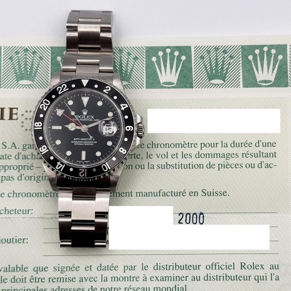 Rolex | GMT-Master II | 16710 | Steel | 40 mm | Steel | Black | Automatic
