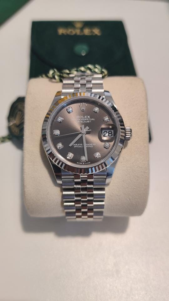 Rolex | Datejust | 278274 | White gold | 31 mm | Gold/Steel | Grey | Automatic
