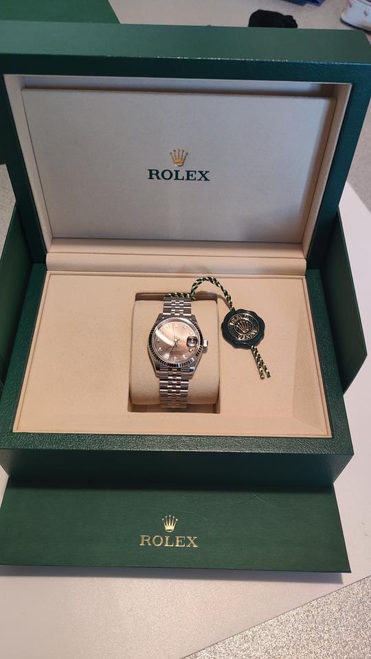 Rolex | Datejust | 278274 | White gold | 31 mm | Gold/Steel | Grey | Automatic