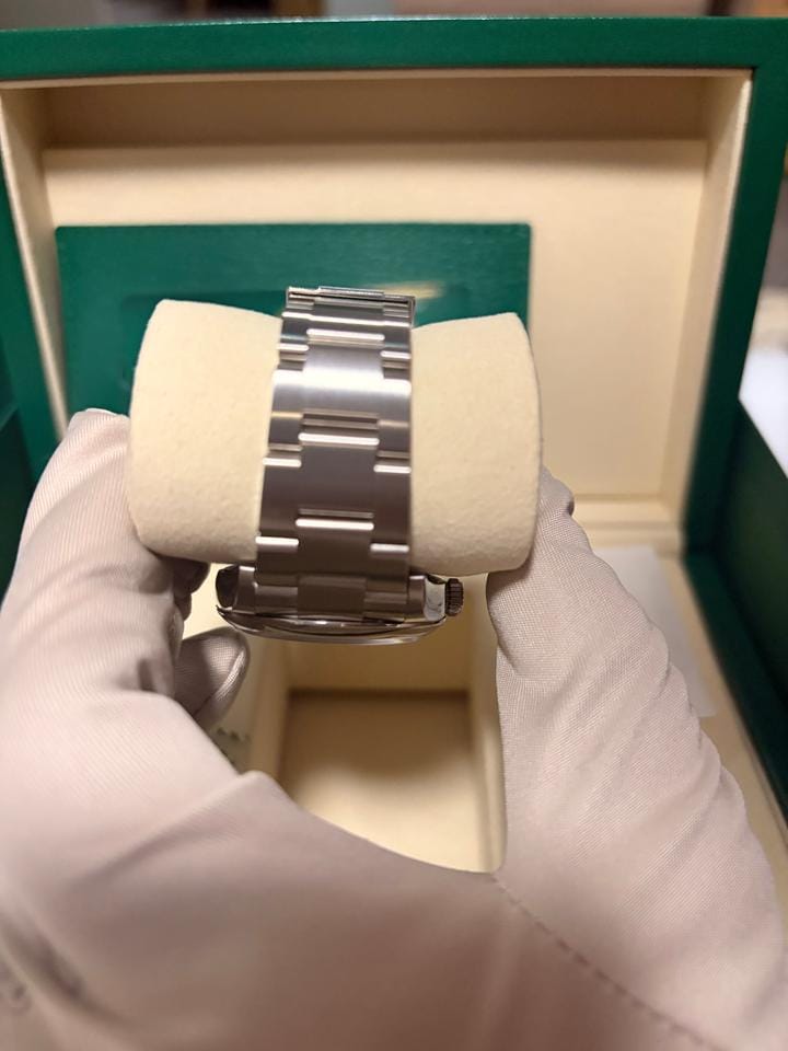 Rolex | Oyster Perpetual | 12400 | Steel | 36 mm | Steel | Turquoise | Automatic