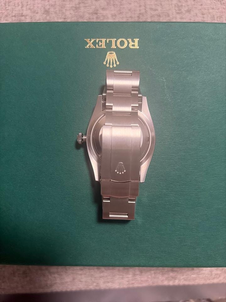 Rolex | Oyster Perpetual | 12400 | Steel | 36 mm | Steel | Turquoise | Automatic