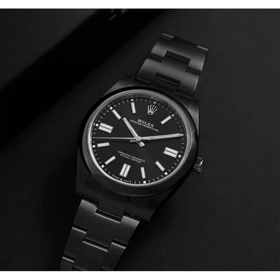 Rolex | Oyster Perpetual | 114300 | 39 mm | Black | Automatic