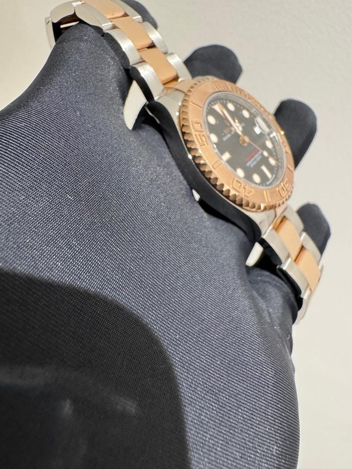 Rolex | Yacht-Master | 268621 | Rose gold | 37 mm | Gold/Steel | Black | Automatic