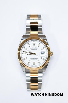 Rolex | Datejust | 126333 | Gold/Steel | 41 mm | Gold/Steel | White | Automatic
