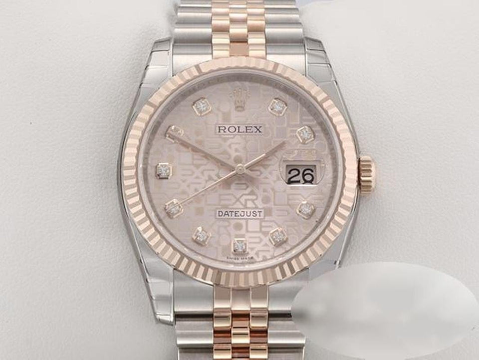 Rolex | Datejust | 116231 | Gold/Steel | 36 mm | Gold/Steel | Pink | Automatic