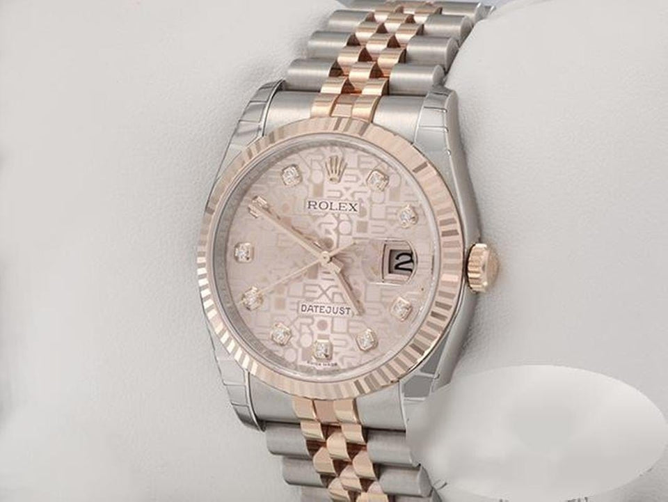 Rolex | Datejust | 116231 | Gold/Steel | 36 mm | Gold/Steel | Pink | Automatic