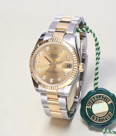 Rolex | Datejust | 178273 | Gold/Steel | 31 mm | Gold/Steel | Champagne | Automatic