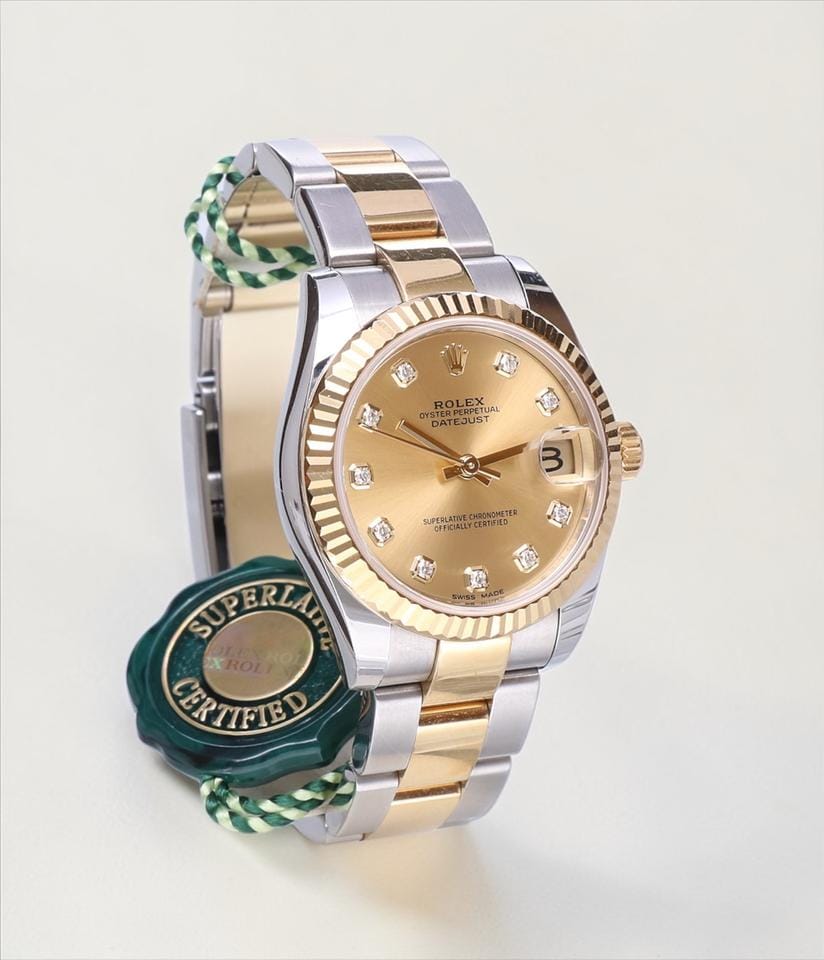 Rolex | Datejust | 178273 | Gold/Steel | 31 mm | Gold/Steel | Champagne | Automatic