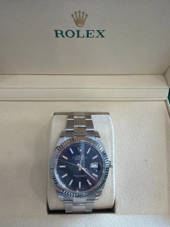 Rolex | Datejust | 126334 | Steel | 41 x 48 mm | Steel | Blue | Automatic