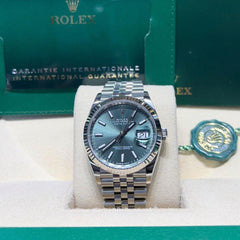 Rolex | Datejust | 126234 | Steel | 36mm mm | Steel | Green | Automatic