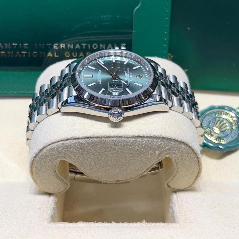 Rolex | Datejust | 126234 | Steel | 36mm mm | Steel | Green | Automatic