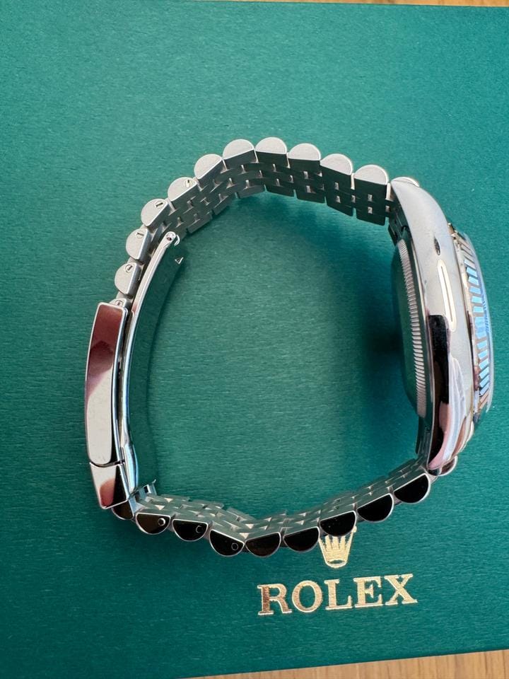 Rolex | Datejust | 12500 | Gold/Steel | 36 mm | Gold/Steel | Green | Automatic