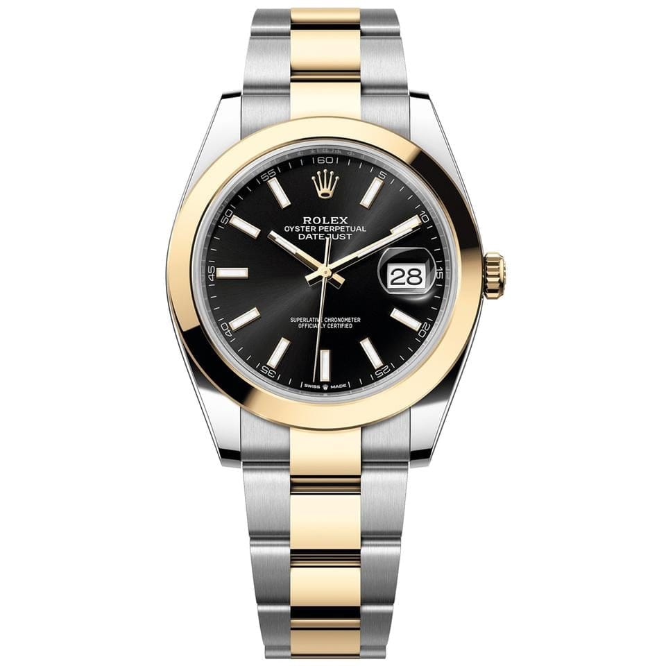 Rolex | Datejust | 126303 | Gold/Steel | 41 mm | Gold/Steel | Black | Automatic