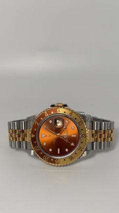 Rolex | GMT-Master II | 16713 | Yellow gold | 40 mm | Gold/Steel | Brown | Automatic