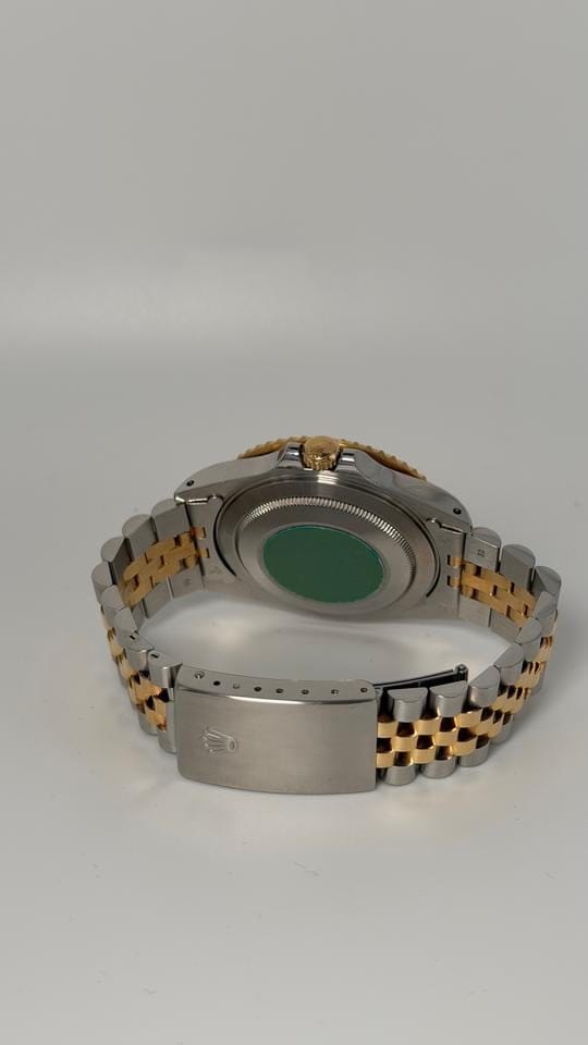Rolex | GMT-Master II | 16713 | Yellow gold | 40 mm | Gold/Steel | Brown | Automatic