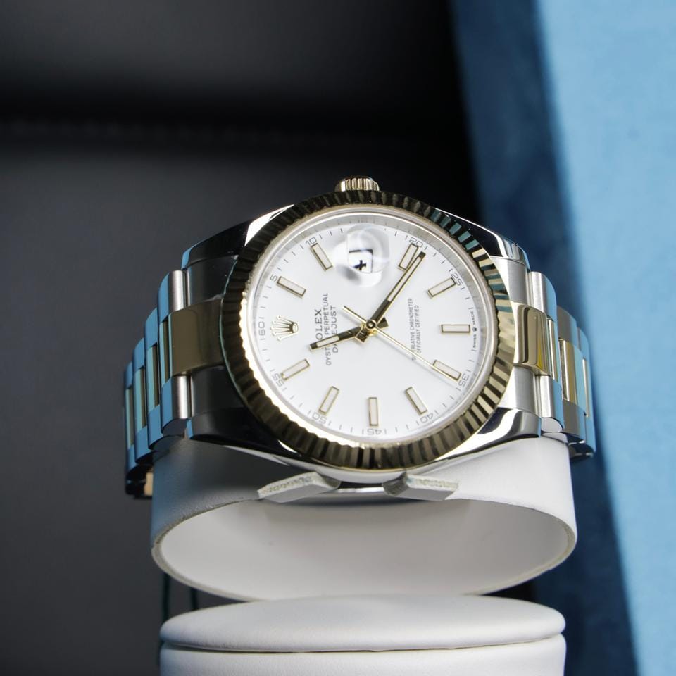 Rolex | Datejust | 126333 | Steel | 41 mm | Gold/Steel | White | Automatic