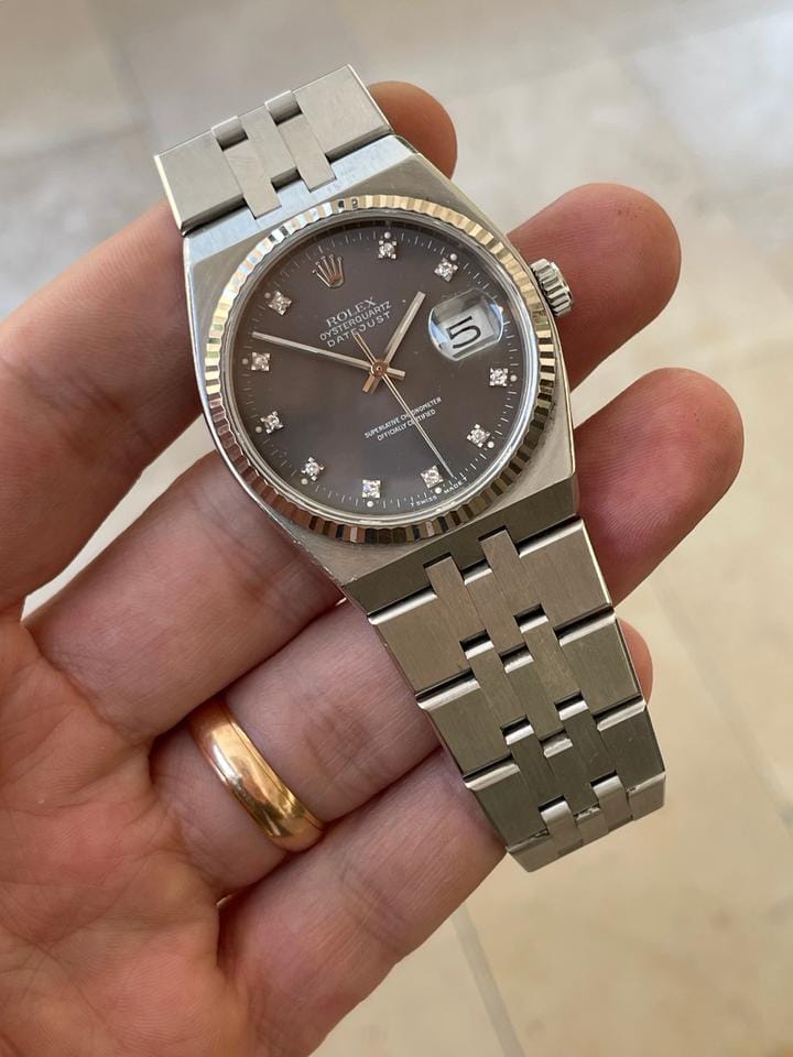 Rolex | Datejust | 17014 | Steel | 36 x 42 mm | Steel | Grey | Quartz