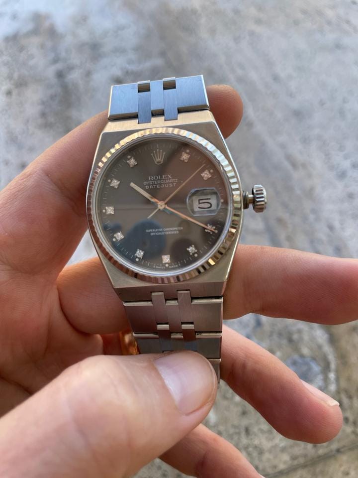 Rolex | Datejust | 17014 | Steel | 36 x 42 mm | Steel | Grey | Quartz