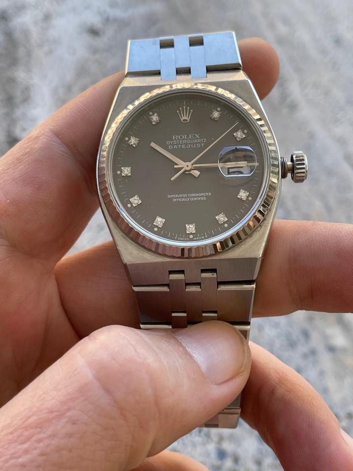 Rolex | Datejust | 17014 | Steel | 36 x 42 mm | Steel | Grey | Quartz