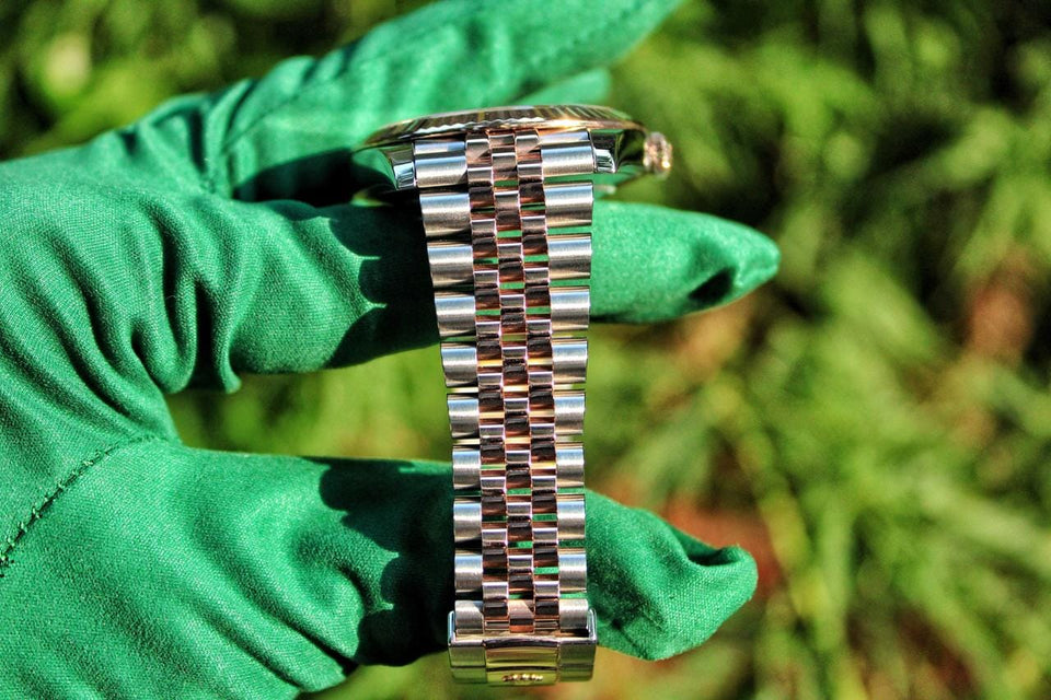 Rolex | Datejust | 126331 | Steel | 41 mm | Gold/Steel | Brown | Automatic
