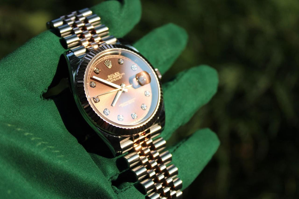 Rolex | Datejust | 126331 | Steel | 41 mm | Gold/Steel | Brown | Automatic