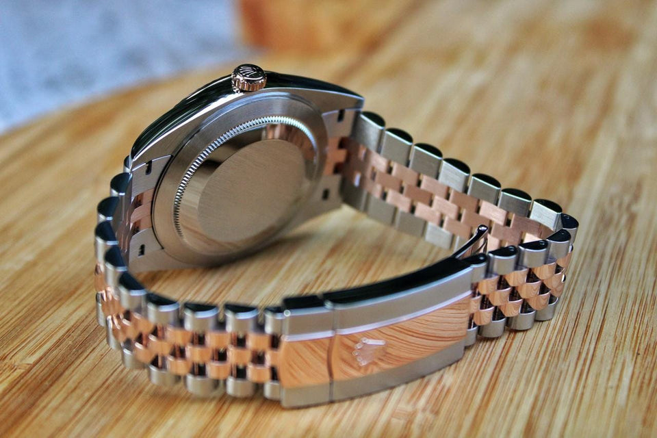 Rolex | Datejust | 126331 | Steel | 41 mm | Gold/Steel | Brown | Automatic