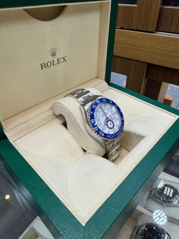 Rolex | Yacht-Master II | 116680 | Steel | 44 mm | Steel | White | Automatic