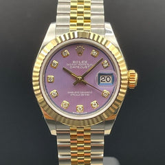 Rolex | Datejust | 279173 | Gold/Steel | 28 mm | Gold/Steel | Purple | Automatic