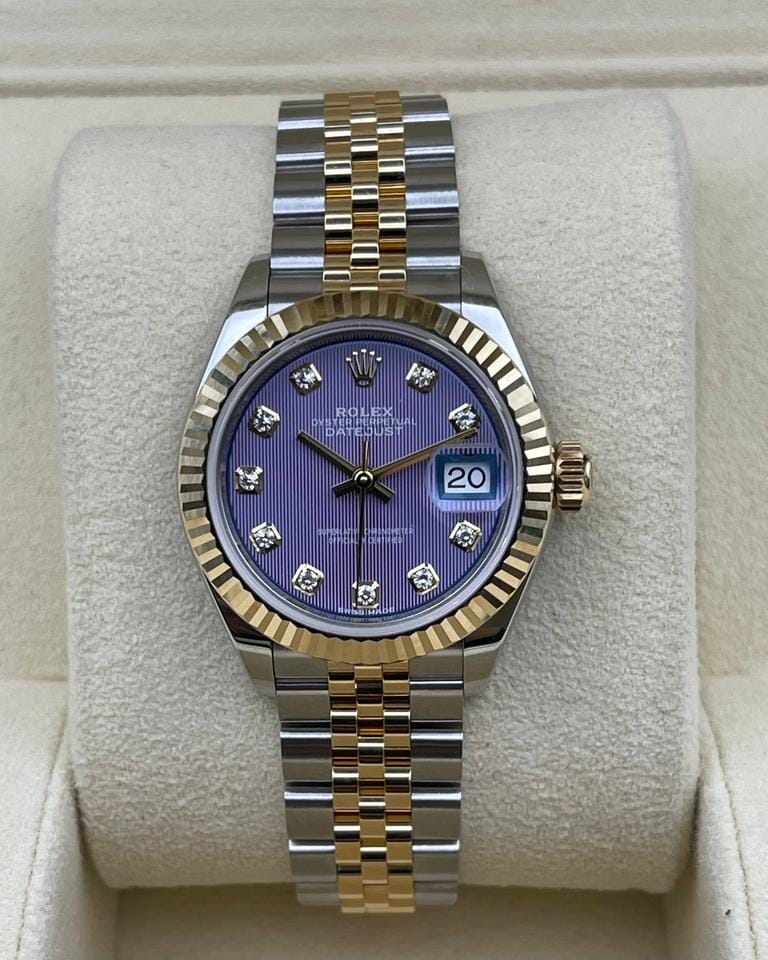 Rolex | Datejust | 279173 | Gold/Steel | 28 mm | Gold/Steel | Purple | Automatic