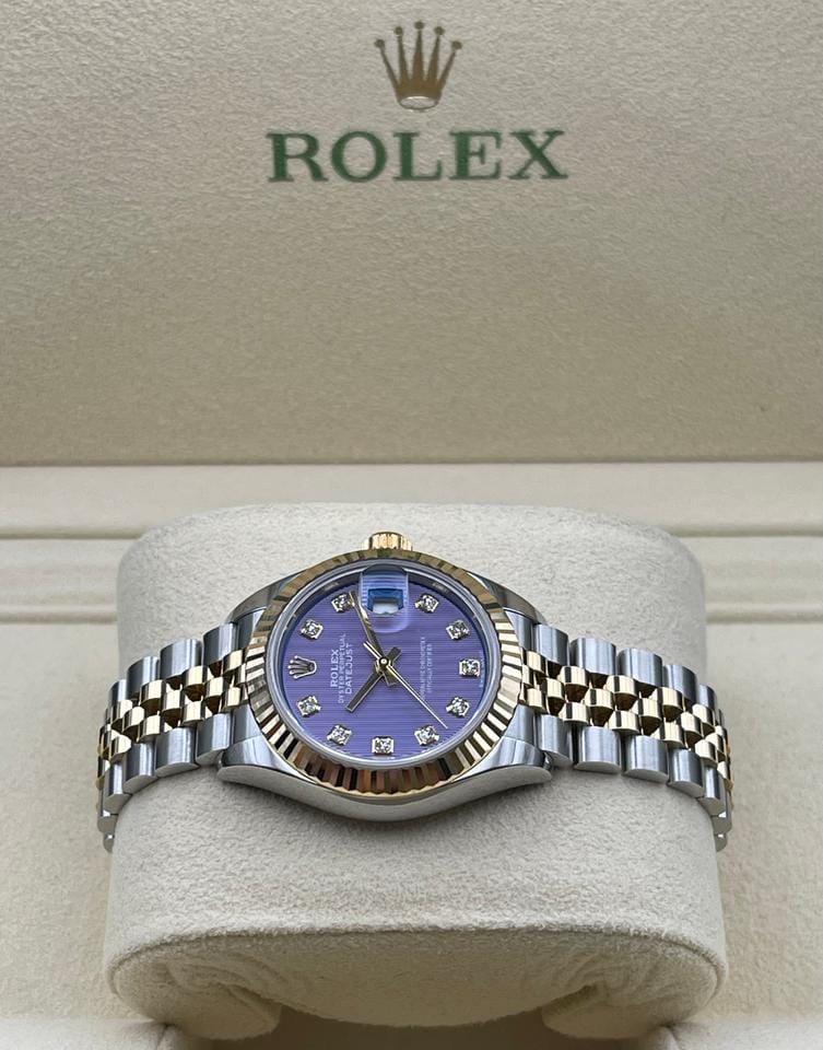 Rolex | Datejust | 279173 | Gold/Steel | 28 mm | Gold/Steel | Purple | Automatic