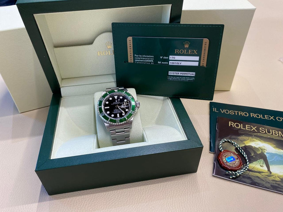 Rolex Submariner DateKermit 16610LV NOS Full set 2007's