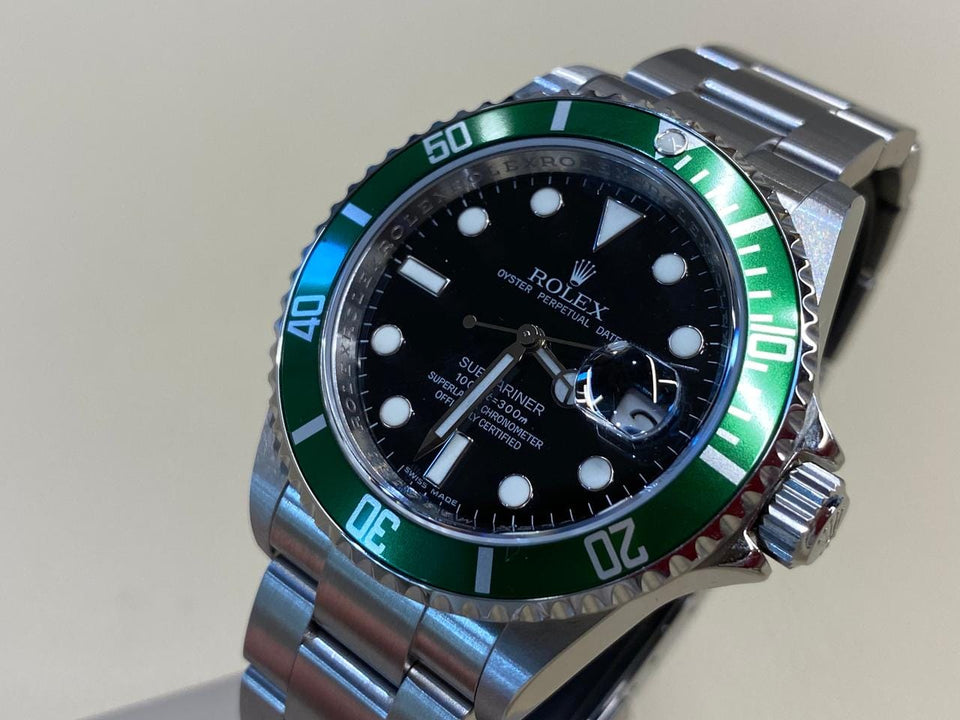 Rolex Submariner DateKermit 16610LV NOS Full set 2007's