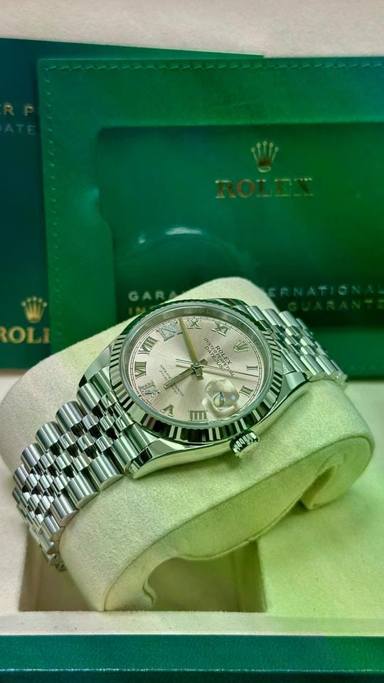 Rolex | Datejust | 126234 | Gold/Steel | 36 mm | Steel | Pink | Automatic