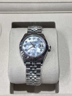 Rolex | Datejust | 279174 NG WHITE JUB | Gold/Steel | 28 mm | Steel | Silver | Automatic