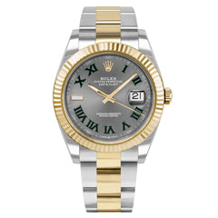 Rolex | Datejust | 126333 or M126333-0019 | Gold/Steel | 41 mm | Gold/Steel | Grey | Automatic