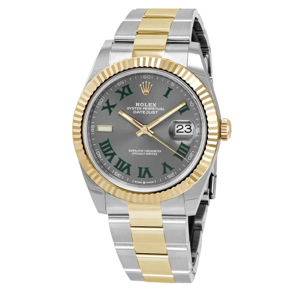 Rolex | Datejust | 126333 or M126333-0019 | Gold/Steel | 41 mm | Gold/Steel | Grey | Automatic