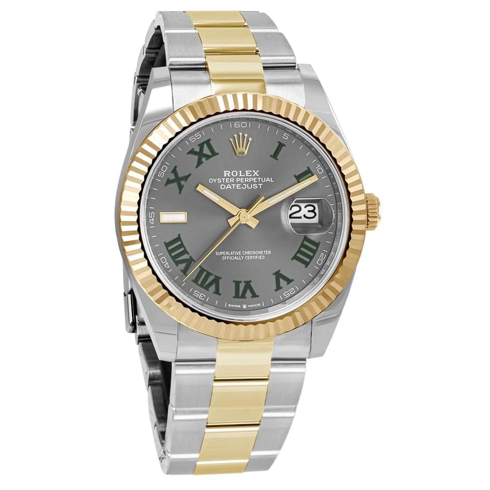 Rolex | Datejust | 126333 or M126333-0019 | Gold/Steel | 41 mm | Gold/Steel | Grey | Automatic