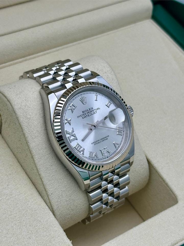 Rolex | Datejust | 126234 | Steel | 41 mm | Steel | Silver (solid) | Automatic
