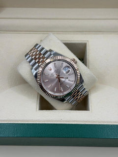 Rolex | Datejust | 126331 | Rose gold | 41 mm | Gold/Steel | Bronze | Automatic