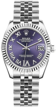 Rolex | Datejust | 278274-0026 | Steel | 31 mm | Steel | Purple | Automatic