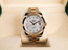 Rolex | Datejust | 126301 | Gold/Steel | 41 mm | Gold/Steel | Mother of pearl | Automatic
