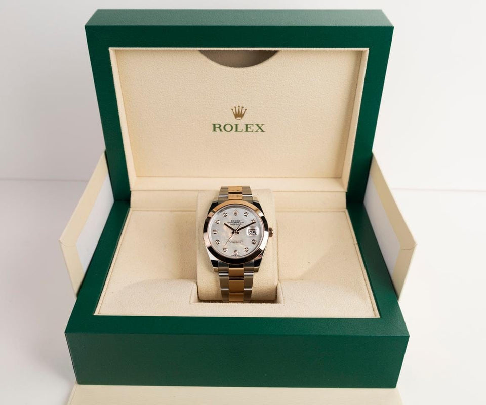 Rolex | Datejust | 126301 | Gold/Steel | 41 mm | Gold/Steel | Mother of pearl | Automatic
