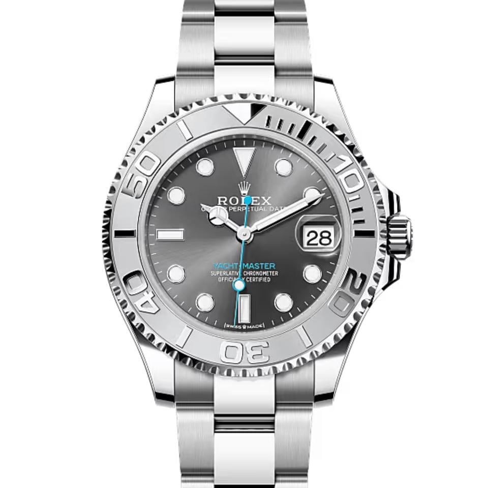 Rolex | Yacht-Master | 268622-0002 | Platinum | 37 mm | Grey | Automatic