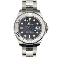 Rolex | Yacht-Master | 268622-0002 | Platinum | 37 mm | Grey | Automatic
