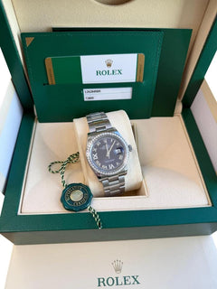 Rolex | Datejust | 126284RBR | Steel | 36 mm | Steel | Purple | Automatic